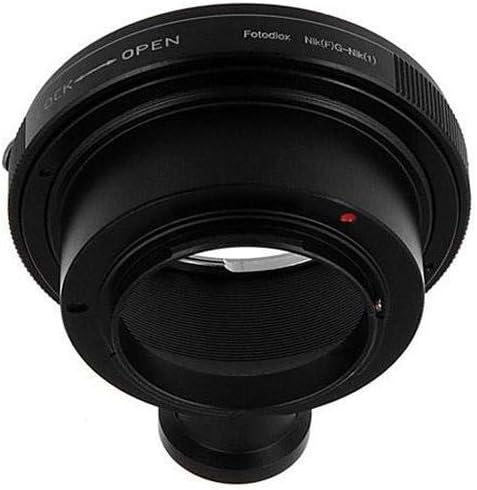 Fotodiox Lens Mount Adapter, Nikon G-type, and DX-Type Lens to Nikon 1-Series Camera, fits Nikon V1, J1 Mirrorless Cameras...