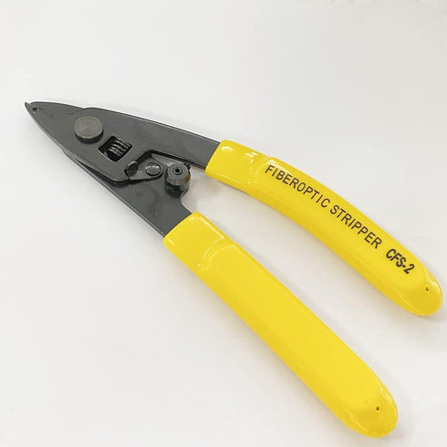CFS-2 dual-port optical fiber stripper leather wire and cable coating stripper electrician manual tool (1PCS)...