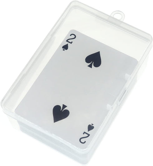 4Pcs Plastic UNO Card Case Box Holder Designed for 112Pcs Classic Mattel UNO Card Game, High Capacity Playing Card Case Box Storage (NO Cards)...