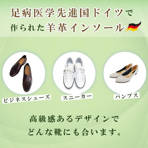 pedag Leather Insole with Sweat Wicking Carbon Layer, Handmade in Germany, Fits Pumps and Dress Shoes, Tan, US W8 / EU 38...