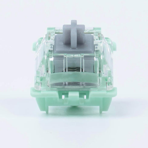 Kutethy X Gateron Jade Series 3.0 Double-Stage Spring Silver Switches,3-Pin 45gf Linear/Pre Lubed for Mechanical Keyboard?Silver,10pcs?...