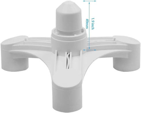 E26 E27 3 in 1 LED Light Bulbs Socket Adapter, 3 Way Standard Lamp Holder Splitter Converter for Home Commercial Lighting (Paws_3)...