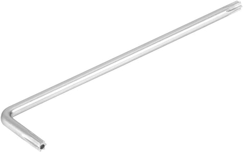 uxcell Long Tamper Proof Torx Star Key Bit Wrench L-Shape Nickel Plated T20...