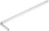 uxcell Long Tamper Proof Torx Star Key Bit Wrench L-Shape Nickel Plated T20...