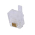 25 Pack RJ11 Plug 6P4C Phone Modular Telephone Cord Connector Adapter Crimp...