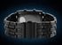 Fashion Mens Binary Sports Watch Digital LED Matrix Waterproof Outdoor Casual Black Bracelet Square Blue Backlit Watches...