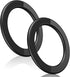 Magnetic Ring Holder for iPhone 14 13 12 Magnet Wall Mobile Phone Holder Magnetic Car Phone Stand for magsafe case (Black 2 pcs)......