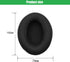 HD201 Ear Pads Replacement Repair Accessories Protein Leather Resilient Ear Pads Compatible with Sennheiser HD201 HD201S HD206 HD180 Headphones (B...
