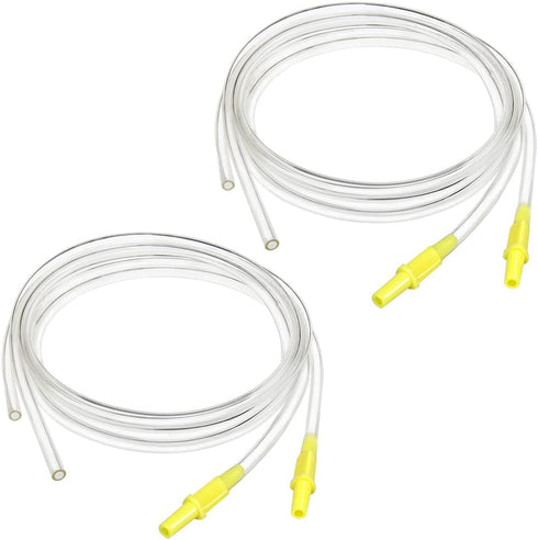 Pump in Style Tubing x4, Spare and Replacement Tubing Compatible with Medela Pump in Style Advanced Breast Pump - BPA Free (4 pc)...