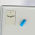 Magnetic Dry Eraser, Whiteboard Eraser, Glass Board Eraser(Blue),10 Changable Felt Pads Included, for Classroom, Home Education and Office...