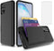 Phone Case for Samsung Galaxy A51 5G with Tempered Glass Screen Protector Cover and Credit Card Holder Hybrid Cell Accessories Rugged Glaxay A 51 ...