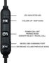 Wireless Magnetic Rechargeable Ear Buds, in line mic, Volume, Play/Pause Controls (Black)...