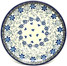 Polish Pottery Plate - Bread & Butter (6 1/4") - Silver Lace...