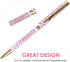 Graphique Cheetah Fashion Pen - 5.5" Ballpoint Pen with Refillable Black Ink, Twist-Top Pen, Makes a Beautiful and Unique Gift...