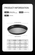 Bakeware Pizza Pan Set 8x1 Inch Heavy Duty Scratch Resistant Non-Stick Bakeware for Pies Pizza Cake Foods with Gloves and Oil Absorbent paper for ...