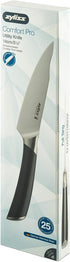 Zyliss Comfort Pro Utility Knife - Full Tang Meat & Vegetable Knife - Ice Hardened Stainless Steel Meat Slicing Cutter - Cutlery with Antibacteria...