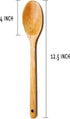 (1 Pack) 12.5" Wooden Cooking Tuner Spoon for Mixing, Baking, Serving Kitchen Utensils...
