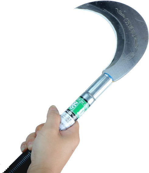 King of The Sickle-Brush Clearing Sickle with Carbon Steel Blade and Aluminum Handle,Professional Clearing Vines and Undergrowth and Small sapling...