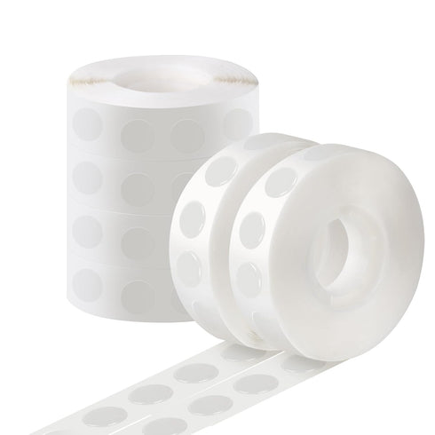 Phinus 3000 Pieces Glue Dots, Balloon Tape, Sticky Dots, Balloon Glue Dots, Glue Dots Double Sided, Balloon Sticky Dots, for Balloons Craft Sticky...