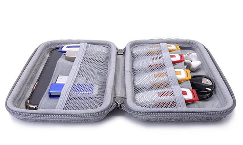 Hard Shell Nylon Diabetic Supplies Case, Mesh Pocket Organizers Travel Kits Storage Bag for Glucose Testing Kit Blood Sugar Monitor Lancing Device...