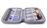 Hard Shell Nylon Diabetic Supplies Case, Mesh Pocket Organizers Travel Kits Storage Bag for Glucose Testing Kit Blood Sugar Monitor Lancing Device...