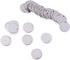 KISSITTY 100-Piece 5/9" Diameter (15mm) Blank Stainless Steel Stamping Tag Charms Stamping Blanks Smooth Polished Flat Round Disc Pendants 18 Gaug...