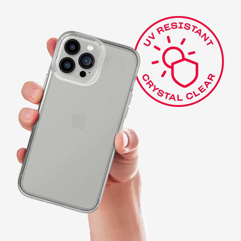 Tech21 Evo Clear and Impact Glass Bundle for iPhone 13 Pro Max – Protective Phone Case with 12ft Multi-Drop Protection and Toughened Glass Screen ...