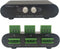 2-Way Stereo Amplifier Speaker Selector, AB Speaker Switch 2 Zone Distribution, Amp Switcher Box, SPK Controller A21...