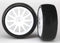 Traxxas Tires & Wheels, Assembled, Glued 12-Spoke Wheels, White...