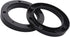 4" Dia Universal Black Plastic Speaker Spacer Adaptor Ring Mounting Bracket Fit ABS Car Stereo Speaker Spacers (2 Pcs)......