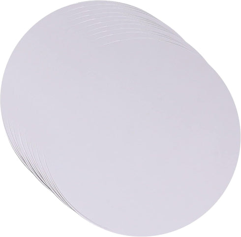 50Pcs Round Craft Paper 7.9 in (20 cm), Thick Painting Drawing Paper, Blank Cardboard Cardstock, Paper Cutouts Circle for DIY Party Decoration Art...