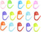 Colorful Knitting Markers Crochet Clips Crochet Pins Bulk Stitch Markers Locking Stitch Knitting Place Markers DIY Craft Plastic Safety Pins Needl...