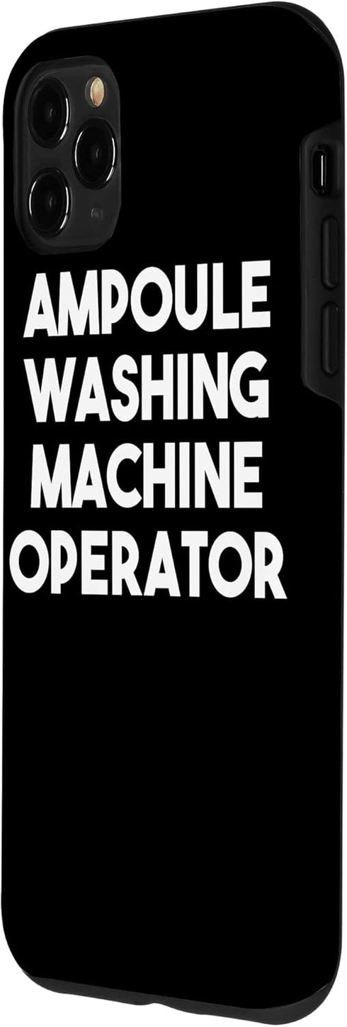 iPhone 11 Pro Max Ampoule Washing Machine Operator Case...