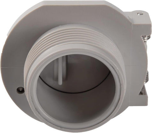 ATIE Pool Free Rotation Snap-Lock Vacuum Vac Lock Safety Wall Fitting W400BLGP for Most Zodiac, Hayward, Pentair Suction Pool Cleaners (Light Gray...