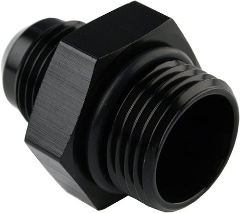 Aeromotive 15610 AN-10 O-ring Boss/AN-08 Male Flare Reducer Fitting, Black...