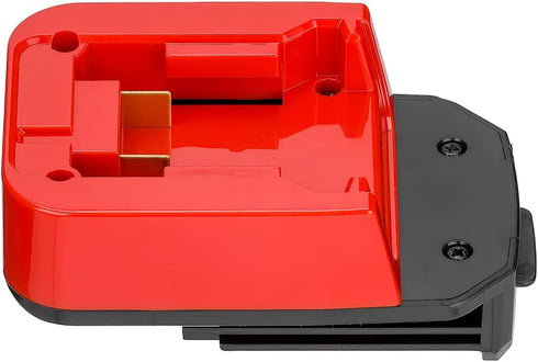 1x Adapter Only Upgrade for Porter Cable Old 18v (Not 20v MAX) Cordless Tools Compatible with Milwaukee M18 Red Lithium Batteries - Adapter Only...