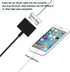 Apple Lightning to 30-Pin Adapter?MFi Certified 8 Pin Male to 30 Pin Female Converter with iPhone Charger Cable Cord Compatible iPhone 13 12 11 X ...