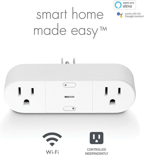 Globe Electric 50020 Collection Smart Plug, White......