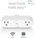 Globe Electric 50020 Collection Smart Plug, White......