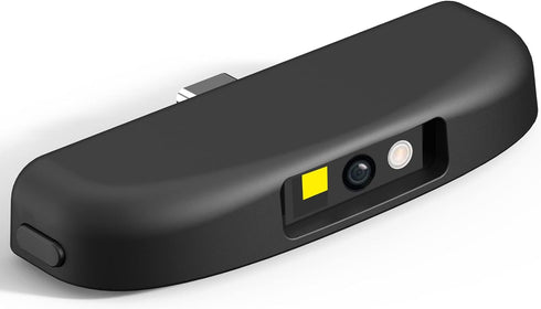 2D Cell Phone Barcode Scanner,Alacrity QR Barcode Reader Scanner Module Scanner with Auto Sensing Type-C Cell Phone Screen Barcode Scanner Scan...