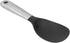 Rice Spoon, Silicone Rice Paddle Nonstick Rice Serving Spoon Stainless Steel Heat-Resistant Pan Cooking Utensil Rice Scoop with Hanging Hole for R...