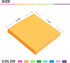8 Pads Sticky Notes 3x3 Self-Stick Notes 8 Bright Multi Colors with Dark Green Sticky Notes, 90 Sheet/Pad...