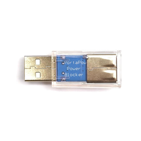 PortaPow USB Power Blocker - Stops Charging, Allows Data (Single Pack)...