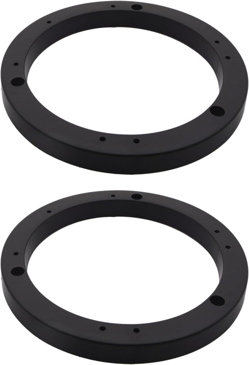 2PCS Black Plastic Speaker Spacer Adaptor Ring Mounting Bracket, 6inch Dia Speaker Spacer Rings for Cars, Boats, Trucks, and More......