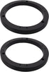 2PCS Black Plastic Speaker Spacer Adaptor Ring Mounting Bracket, 6inch Dia Speaker Spacer Rings for Cars, Boats, Trucks, and More......