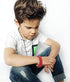 Chewigem Childs Chew & Communication Aid - Strong Smooth & Discreet, Child Bangle & Sensory Chew - Designed for, Subtle Communication, Anxiety Red...