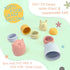 Silicone Animal Bath Toys for Babies, Infants and Toddlers - Set of Four - Educational Fun for The Bathtub, Pool or Beach...