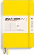 LEUCHTTURM1917 - Notebook Softcover Paperback B6+ - 123 Numbered Pages for Writing and Journaling (Dotted, Lemon)...