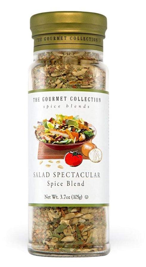 The Gourmet Collection Seasoning Blends - Salad Spectacular Spice Blend - Great Salad Dressing Mix, Asian Stir Fry, Vegetables and Salad Herb Blen...
