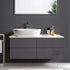 Abyssaly Gray Wallpaper Glossy Vinyl Film Removable Self-Adhesive Peel and Stick Wallpaper Decorate Grey Paintable Wallpaper Kitchen Cabinet Furni...